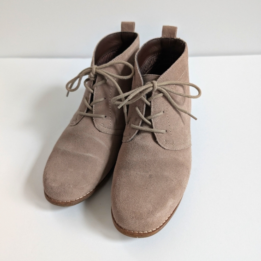 White Mountain Suede Booties